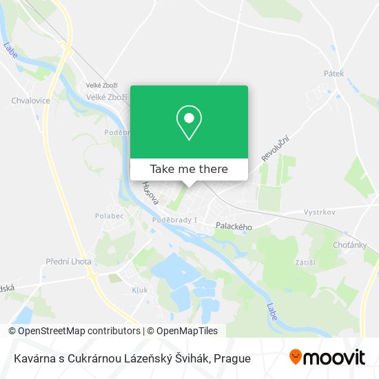 Kavárna s Cukrárnou Lázeňský Švihák map