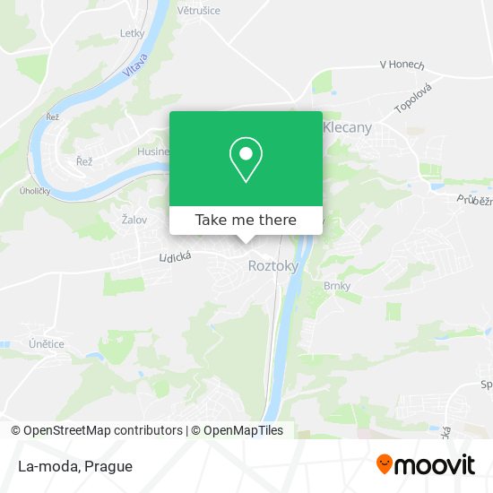 La-moda map