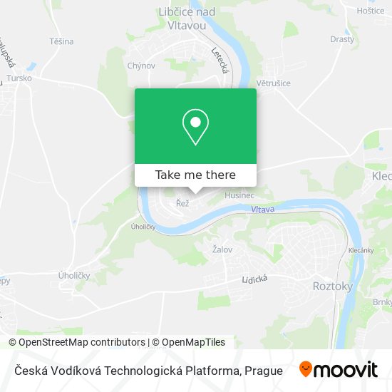 Česká Vodíková Technologická Platforma map