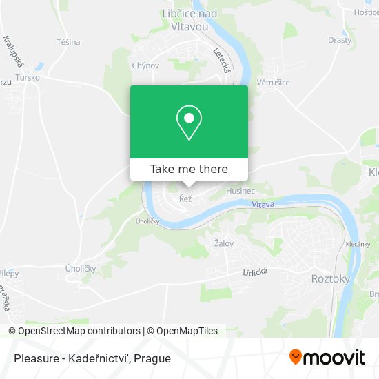 Pleasure - Kadeřnictvi' map
