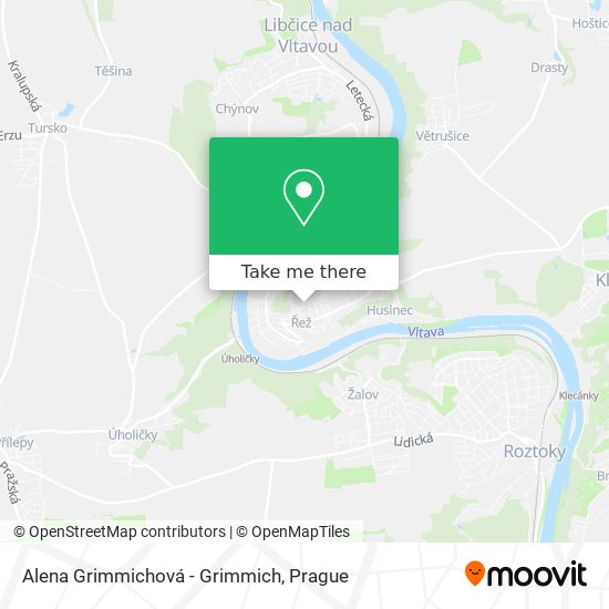 Alena Grimmichová - Grimmich map