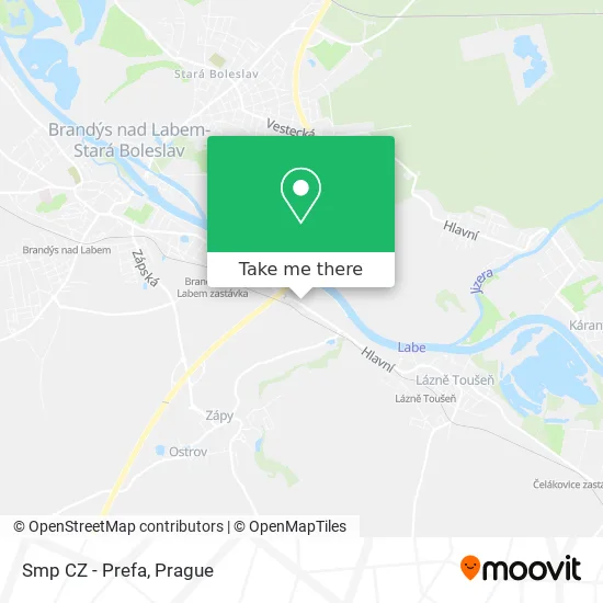 Карта Smp CZ - Prefa