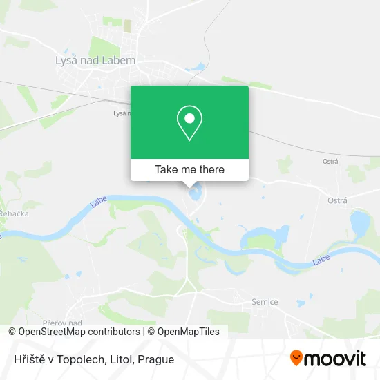 Карта Hřiště v Topolech, Litol