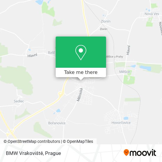 BMW Vrakoviště map
