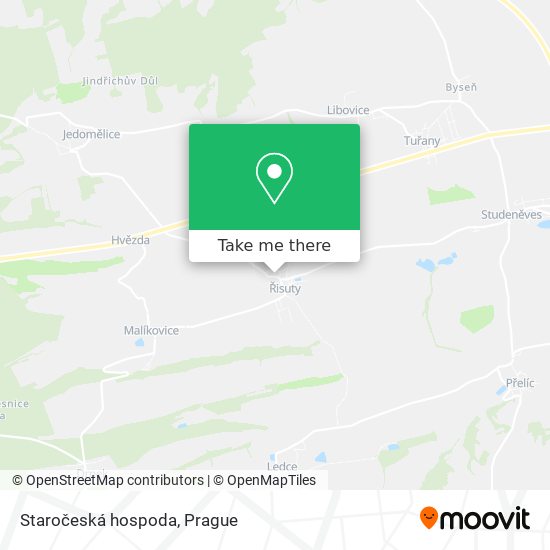 Staročeská hospoda map