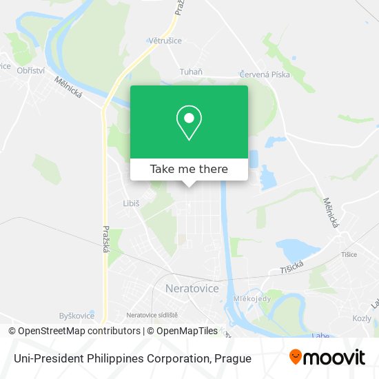 Uni-President Philippines Corporation map