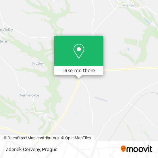 Zdeněk Červený map