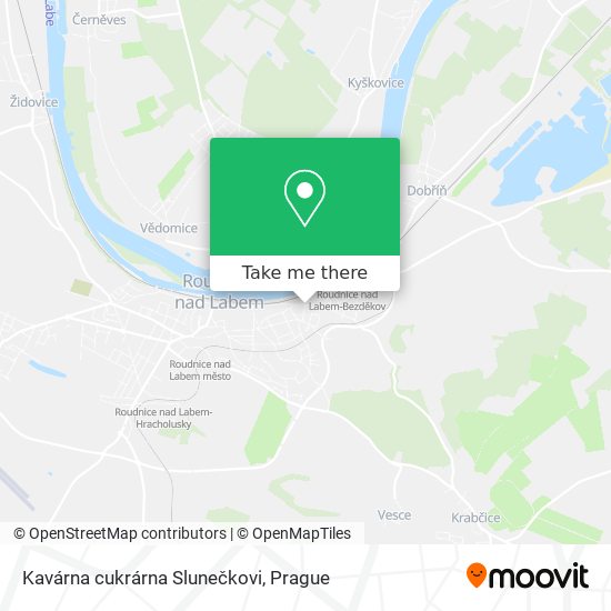 Kavárna cukrárna Slunečkovi map