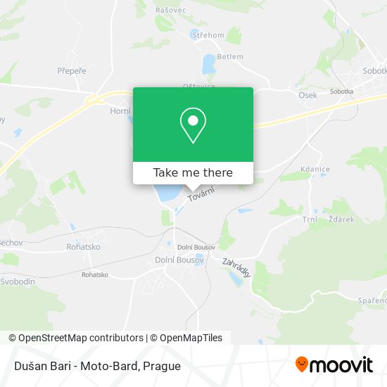 Dušan Bari - Moto-Bard map