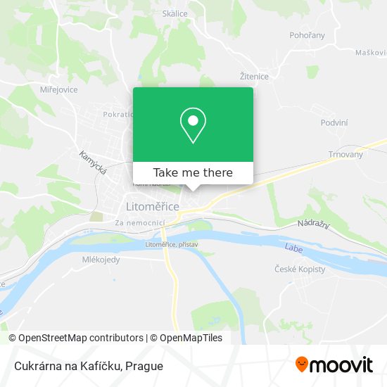 Cukrárna na Kafíčku map