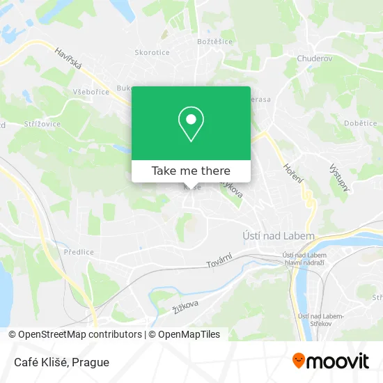 Карта Café Klišé