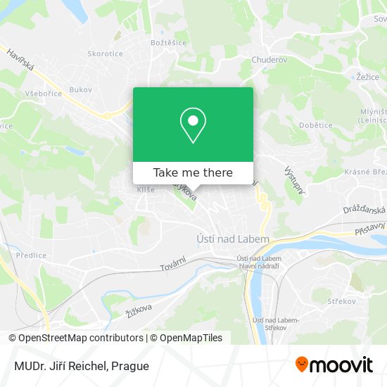 MUDr. Jiří Reichel map