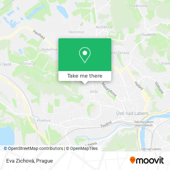 Карта Eva Zichová