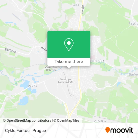 Карта Cyklo Fantoci