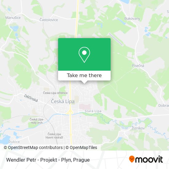 Wendler Petr - Projekt - Plyn map