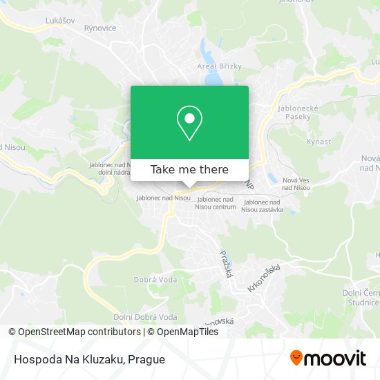 Hospoda Na Kluzaku map