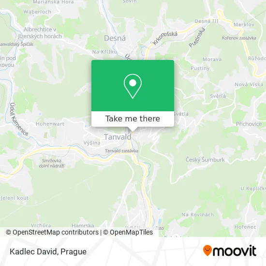 Карта Kadlec David