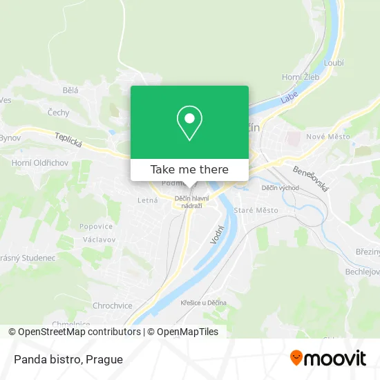 Карта Panda bistro