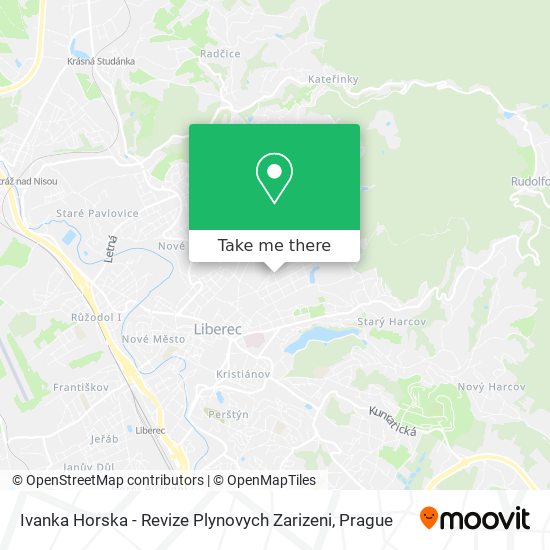 Ivanka Horska - Revize Plynovych Zarizeni map