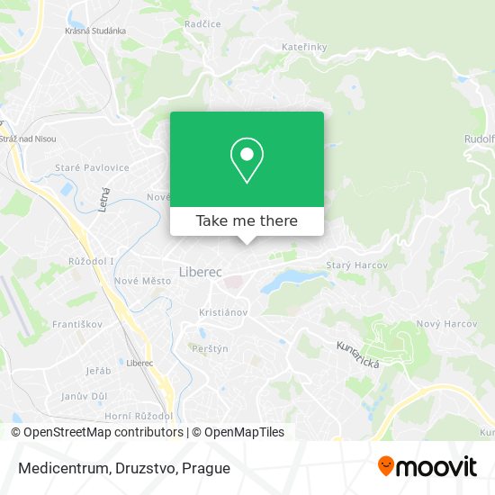 Medicentrum, Druzstvo map