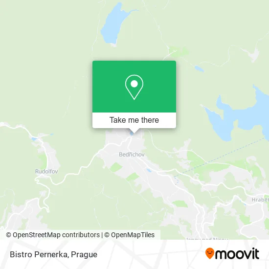 Карта Bistro Pernerka