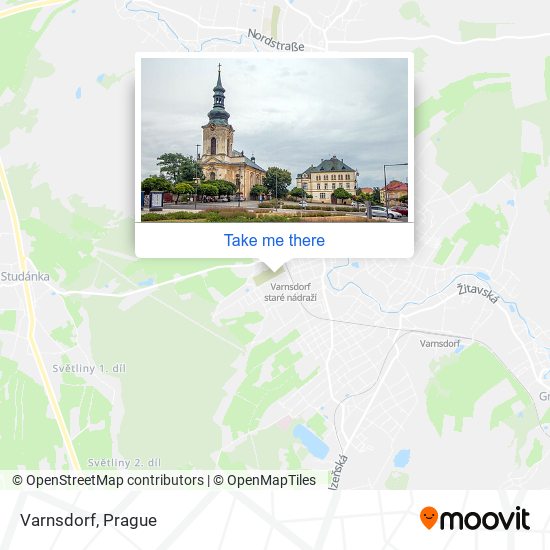 Карта Varnsdorf