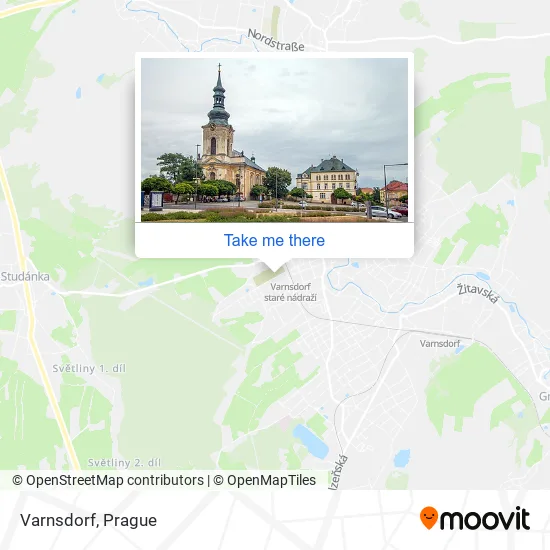 Карта Varnsdorf