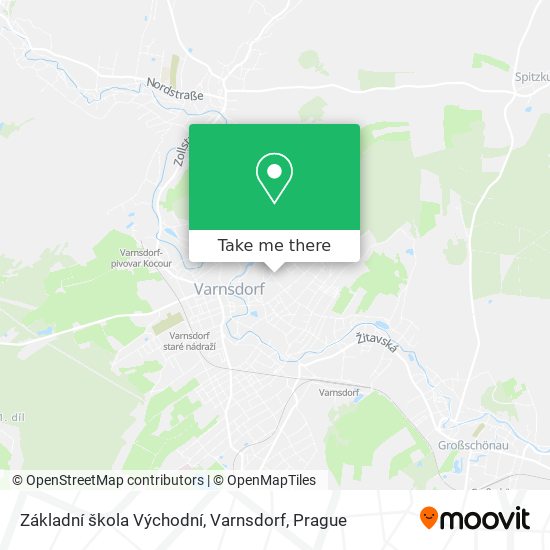 Základní škola Východní, Varnsdorf map