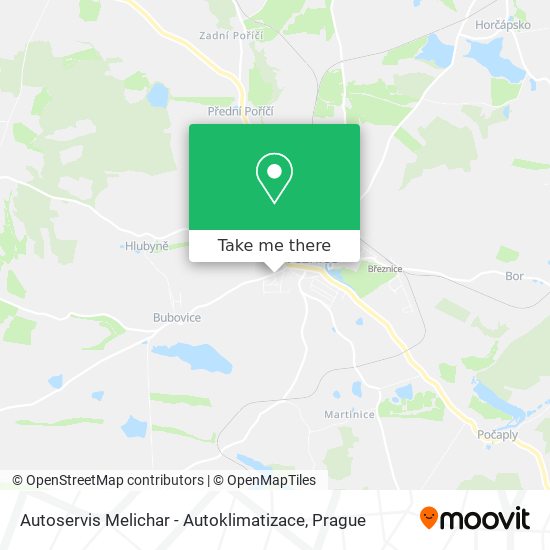 Autoservis Melichar - Autoklimatizace map