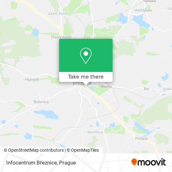 Infocentrum Březnice map