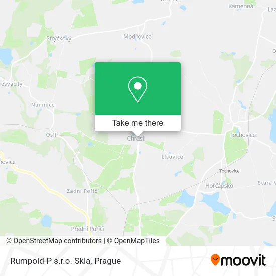 Карта Rumpold-P s.r.o. Skla
