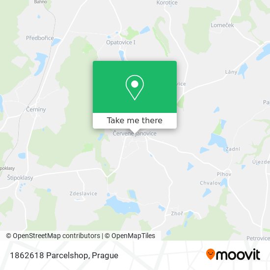 1862618 Parcelshop map