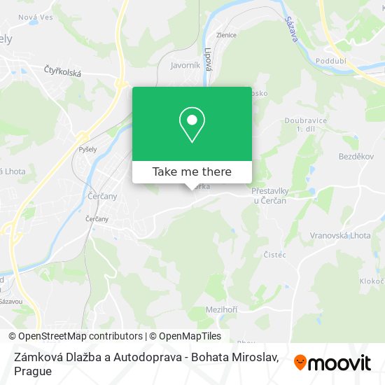 Zámková Dlažba a Autodoprava - Bohata Miroslav map