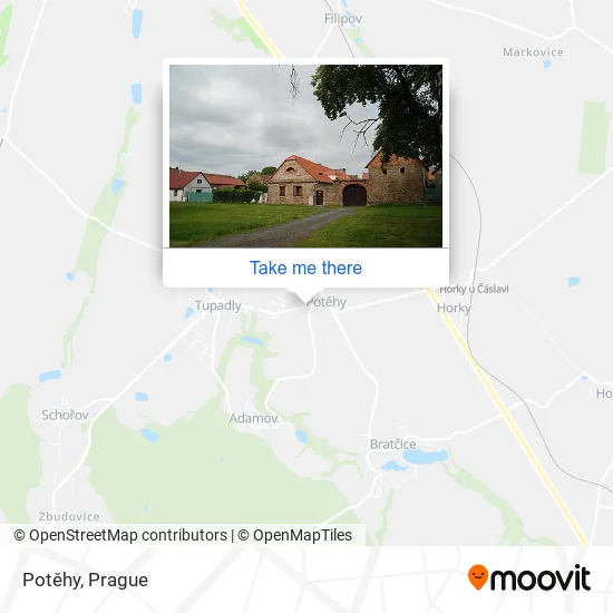 Карта Potěhy