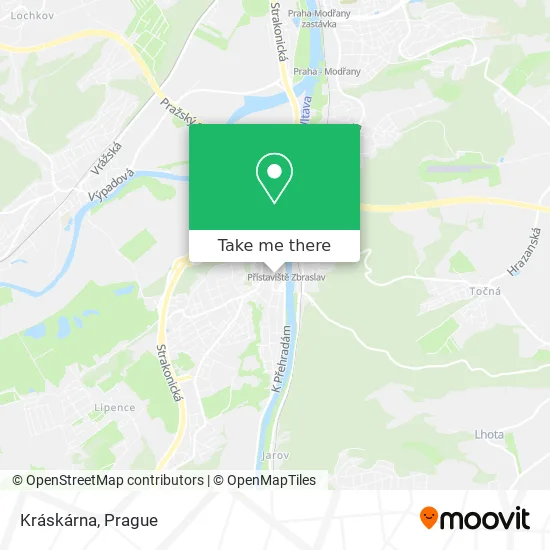 Карта Kráskárna