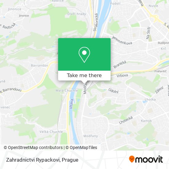 Zahradnictvi Rypackovi map