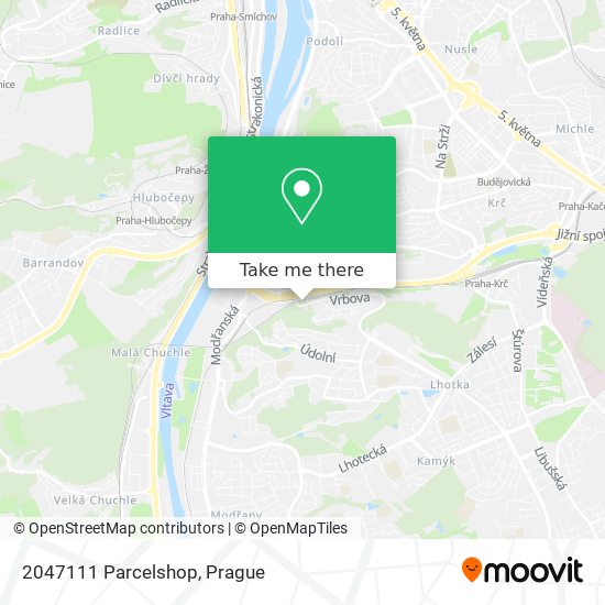 2047111 Parcelshop map