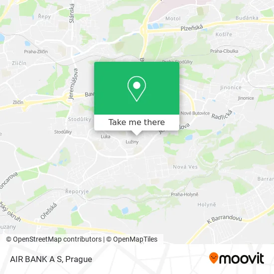 Карта AIR BANK A S