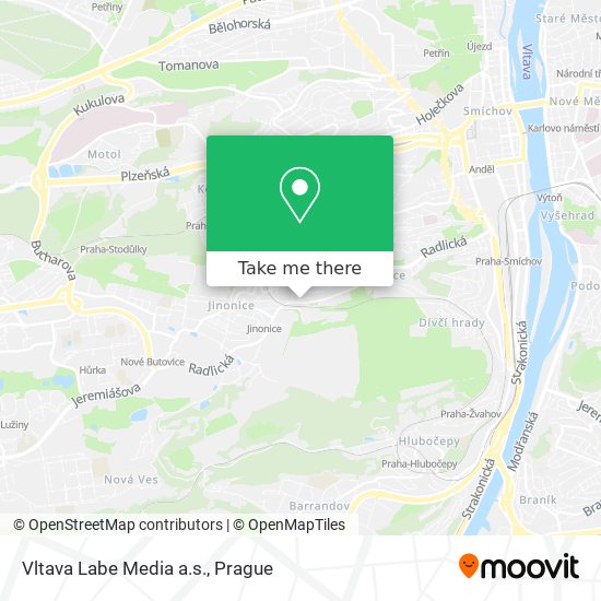 Vltava Labe Media a.s. map