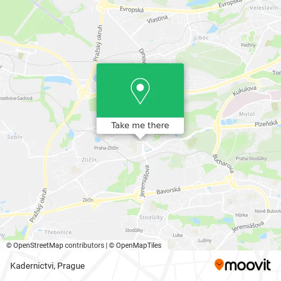 Карта Kadernictvi
