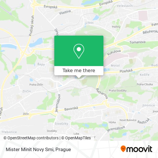 Mister Minit Novy Smi map