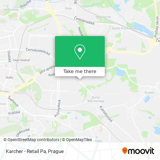 Karcher - Retail Pa map