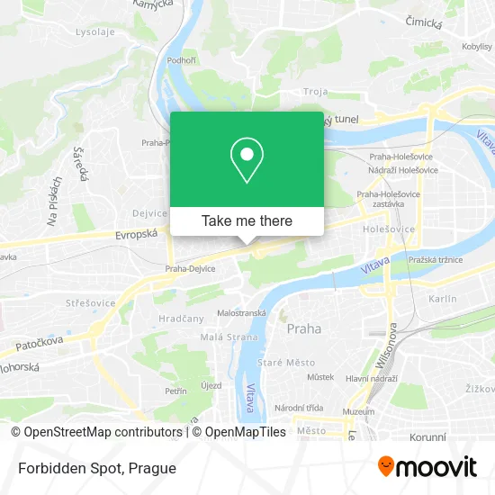 Карта Forbidden Spot