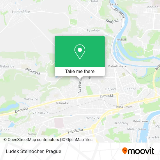 Ludek Steinocher map