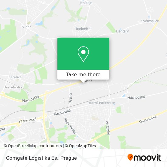Comgate-Logistika Es. map