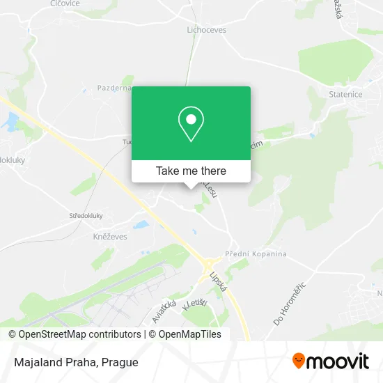 Карта Majaland Praha