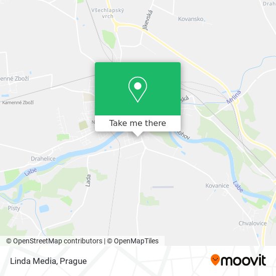 Linda Media map