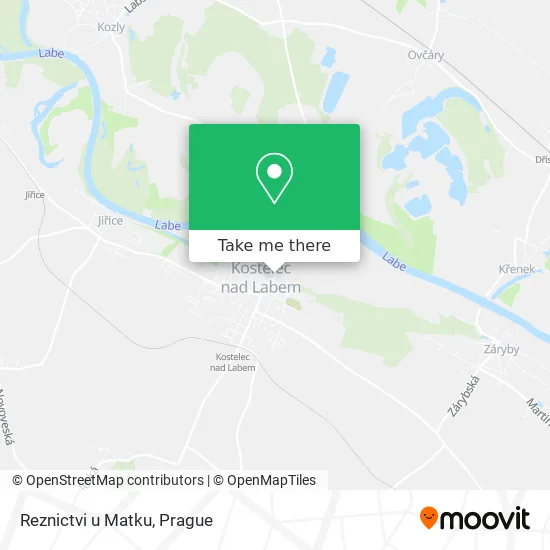 Карта Reznictvi u Matku