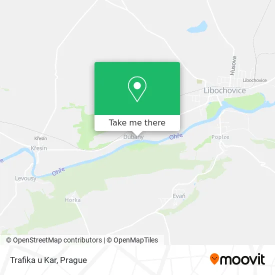 Карта Trafika u Kar