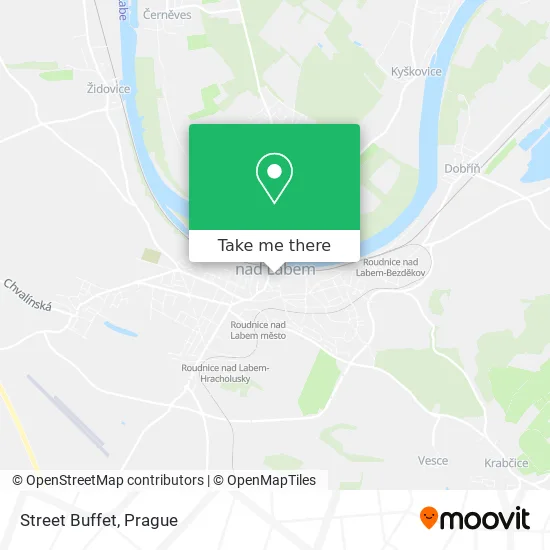 Карта Street Buffet